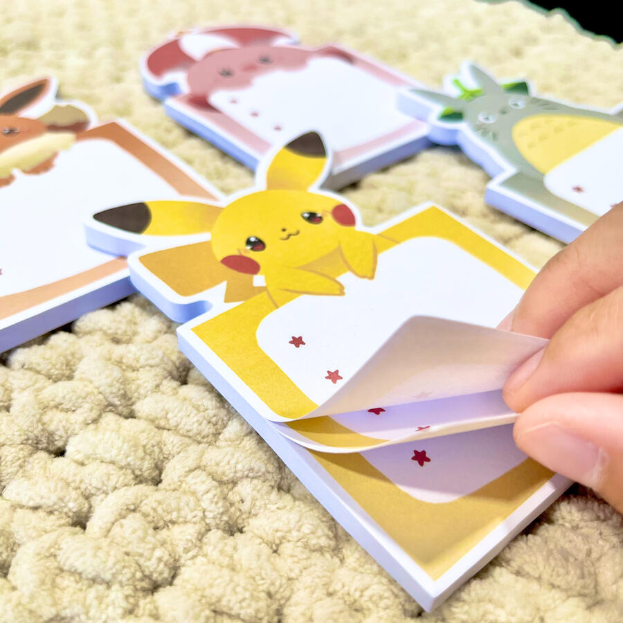 merch - character memo pads