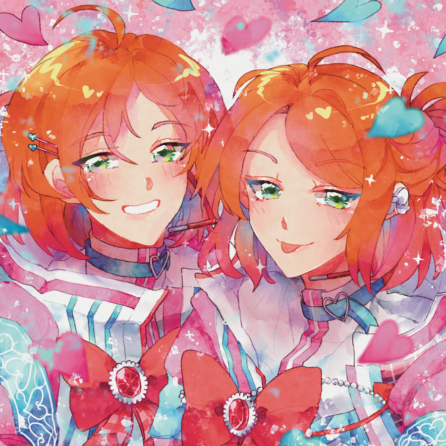 fanart - 2wink valentine's day