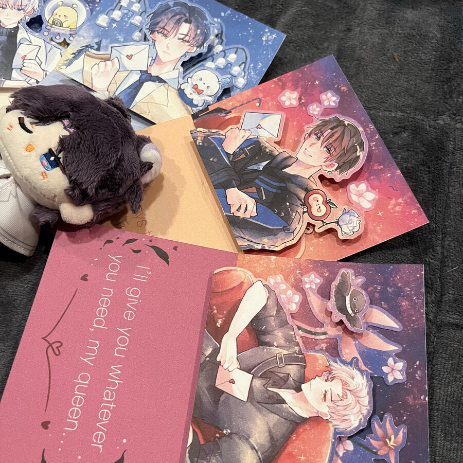 merch - lads pop up greeting cards