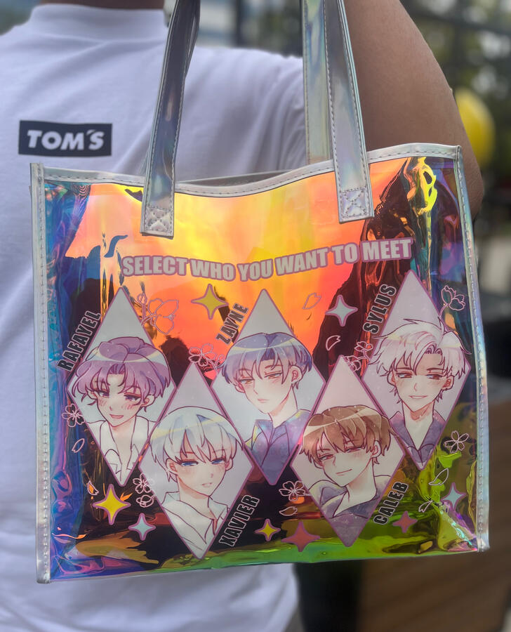 merch - lads holototebag