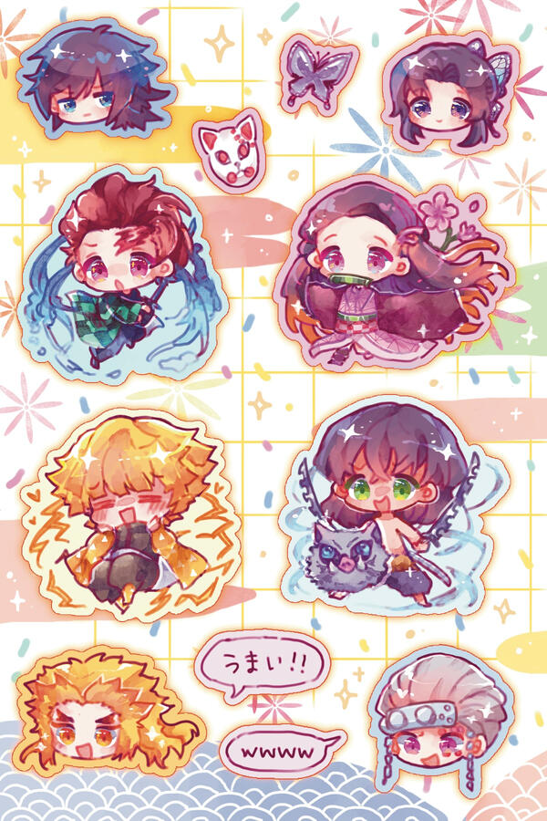 fanart - demon slayer matsuri