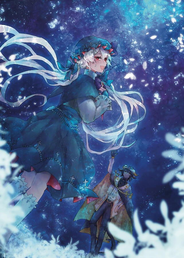 commission - starry skies