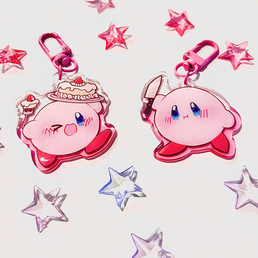 merch - kirby charms