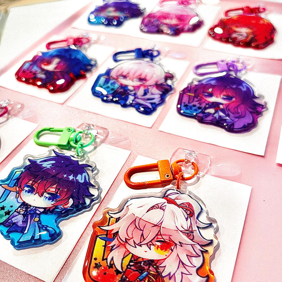 merch - honkai star rail charms