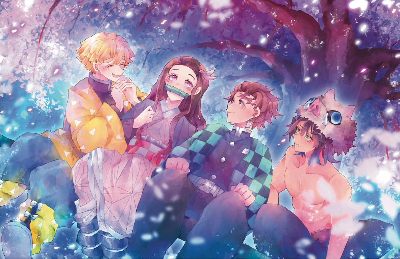 fanart - under the wisteria